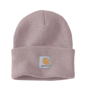 Czapka zimowa Carhartt Acrylic Watch Hat A18 Mink - Czapki damskie - miniaturka - grafika 1