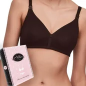 Biustonosze ciążowe - Biustonosz do karmienia mama Alles easy czarny 90F - miniaturka - grafika 1