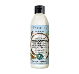 Barwa Naturalna kokosowy szampon do włosów suchych i osłabionych 300ml - Szampony do włosów - miniaturka - grafika 1