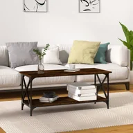 Ławy i stoliki kawowe - Stolik kawowy, przydymiony dąb, 100x45x45 cm Lumarko - miniaturka - grafika 1