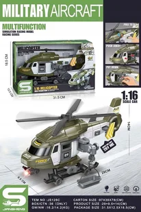 Ramiz Helikopter Ratunkowy 1:16 Wojskowy - Samoloty i helikoptery - miniaturka - grafika 1