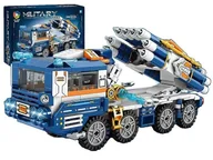 Klocki - Klocki - Pojazd wojskowy z wyrzutnią rakiet - klocki - miniaturka - grafika 1