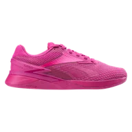Buty sportowe damskie - Damskie Buty REEBOK NANO X3 100072102 – Różowy - miniaturka - grafika 1