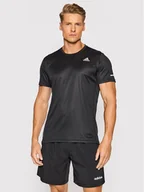 Koszulki sportowe męskie - Adidas Koszulka techniczna Run It FL6972 Czarny Regular Fit - miniaturka - grafika 1