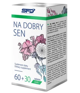 SFD NUTRITION Na Dobry Sen 90tab - Produkty specjalne dla sportowców - miniaturka - grafika 2