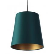 Lampy sufitowe - Zielono-złota lampa wisząca w stylu glamour - S403-Arva - miniaturka - grafika 1