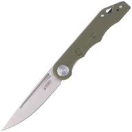 Noże - Nóż składany Kubey Mizo, Green G10, Satin 14C28N by Tiguass (KU2101D) - miniaturka - grafika 1