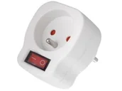 Gniazdka elektryczne - Maclean Gniazdo z wyłącznikiem mce-13 230 v 3500 w maclean energy - miniaturka - grafika 1