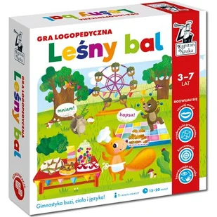Kapitan Nauka Gra logopedyczna Leśny bal Nowa - Baśnie, bajki, legendy - miniaturka - grafika 1