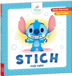 Disney Maluch Moje pierwsze opowiastki Stich myje ząbki BOP-9217 - Opracowanie zbiorowe - Kolorowanki, wyklejanki - miniaturka - grafika 1