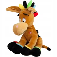 Maskotki i pluszaki - Maskotka Pluszowa Pluszak Osiołek Z Dżwiękiem 35Cm Brązowy - miniaturka - grafika 1
