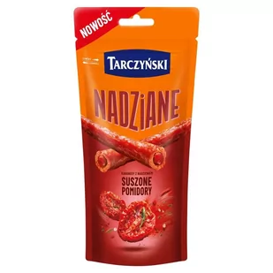 Tarczyński Nadziane Kabanosy z nadzieniem suszone pomidory 95 g - Kiełbasa i wędliny - miniaturka - grafika 1