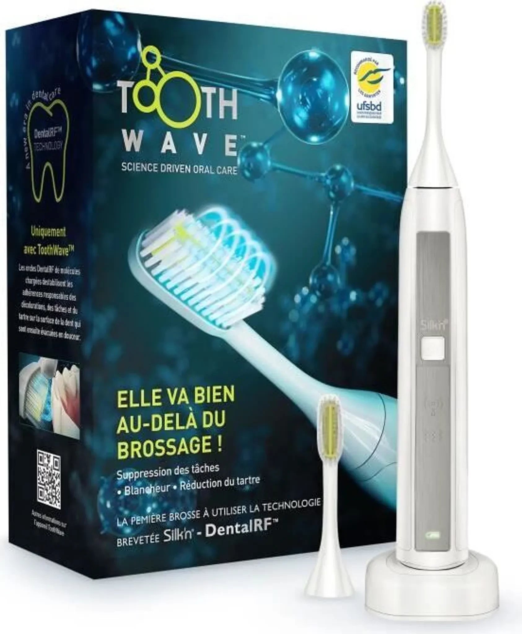 Silk'n Toothwave TW1PE4001 Electric Toothbrush white
