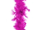 Dodatki do strojów karnawałowych - Boa z piór - ciemnoróżowe - 190 cm - miniaturka - grafika 1
