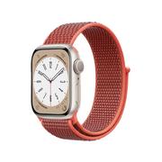 Paski - Crong Nylon - Pasek sportowy do Apple Watch 38/40/41 mm (Sunny Apricot) - miniaturka - grafika 1