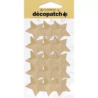 Pozostałe akcesoria dla plastyków - Decopatch opakowanie z 15 gwiazdami + sznur 4 cm średnica AC355O - miniaturka - grafika 1
