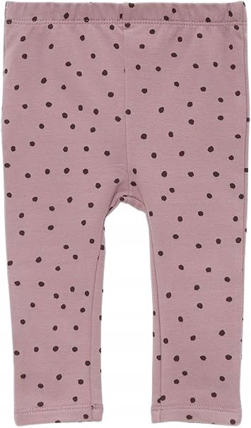 Soliver Różowe Legginsy Dziecięce W Czarne Grochy Bawełna 92 J2A