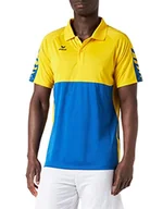 Koszulki męskie - Erima Męska koszulka polo Six Wings Sport, królewski/żółty (New Royal/Gelb), M - miniaturka - grafika 1