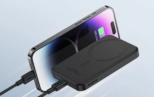 Baseus Magnetyczny mini powerbank 5000mAh 20W Czarny - Powerbanki - miniaturka - grafika 11