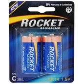 Akumulatory ogólnego zastosowania - Bateria ROCKET LR14 2 sztuki - miniaturka - grafika 1