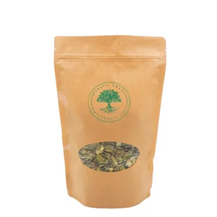 Pestki dyni łuskane 500g, 100% naturalne PREMIUM Spice Tree - Ziarna i nasiona roślin strączkowych - miniaturka - grafika 1