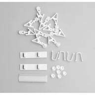 Akcesoria do wystroju okien - Komplet do szyny LM I 120-150cm z żabką Bojanek - miniaturka - grafika 1