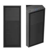 Akcesoria do komputerów stacjonarnych - Przedni panel do obudowy FORNAX K500 Gembird Front panel czarny - miniaturka - grafika 1