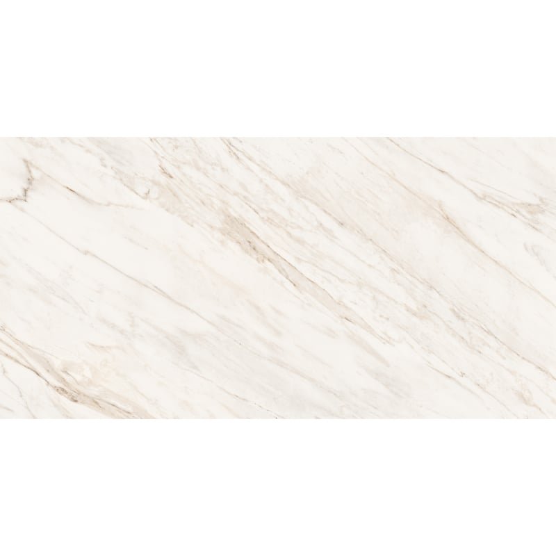 Mexen Angelo White gres szkliwiony rekt. G1, płytka podłogowo-ścienna 120 x 60 cm, połysk - TL156-120-060-00