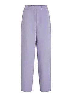 Spodnie damskie - Vila Vikamma Hw Pant-Noos spodnie damskie, Sweet Lavender, 36 - grafika 1