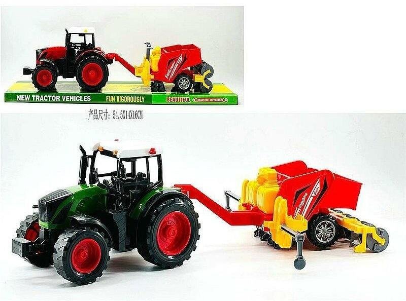 Adar Traktor z maszyną rolniczą