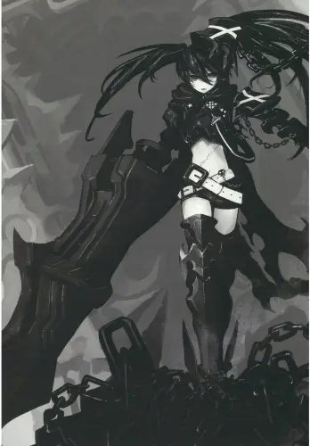 Plakat Black Rock Shooter brs_063 A2 (custom)
