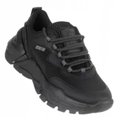 Sneakersy damskie - Buty Damskie Sportowe Big Star Czarne Sneakersy 38 - miniaturka - grafika 1