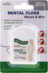 Nić dentystyczna o zapachu mięty, MELICA, 50 m - Nici dentystyczne - miniaturka - grafika 1