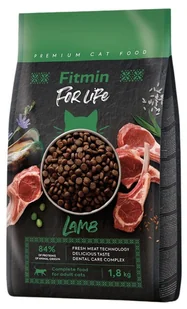 FITMIN Cat For Life Adult Lamb 8kg - Sucha karma dla kotów - miniaturka - grafika 2