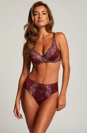 Majtki damskie - Hunkemöller Figi z wysokim stanem Diva Fioletowy - miniaturka - grafika 1