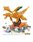 Klocki - mattel MEGA Pokemon Mechaniczny Charizard z ruchem Zestaw klocków HMW05 - miniaturka - grafika 1