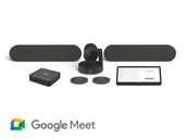 Sprzęt konferencyjny i radiowęzłowy - Logitech TAPRAPGGLCTL/2 System wideokonferencyjny, 3840 x 2160 4K UHD, 30 fps, 90° - miniaturka - grafika 1