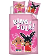 Pościel dla dzieci - Pościel do łóżeczka Królik Bing 100x135 BrandMac - miniaturka - grafika 1
