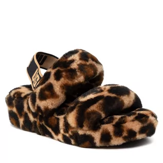 Kapcie damskie - Ugg Australia Kapcie W Oh Yeah Panter Print 1120920 Btc - grafika 1