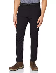 Wrangler Convertible Trail Jogger spodnie męskie, Caviar, 34W / 30L - Spodnie męskie - miniaturka - grafika 1