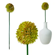 Sztuczne kwiaty - CZOSNEK CHRYZANTEMA GAŁĄZKA GUMOWA KWIATY DO WAZONU 49 CM SZTUCZNE KWIATY - miniaturka - grafika 1