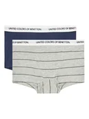 Majtki dla dzieci - United Colors Of Benetton Komplet 2 par bokserek 3PRJ0X01D Kolorowy - miniaturka - grafika 1