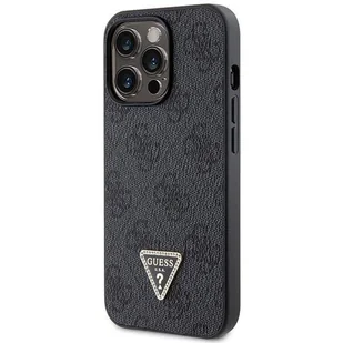 Etui Guess GUHCP13LP4TDSCPK na iPhone 13 Pro / 13 - czarne Crossbody 4G Metal Logo - Etui i futerały do telefonów - miniaturka - grafika 2