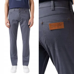 Wrangler GREENSBORO Turbulence PROSTE MATERIAŁOWE SPODNIE W32 L32 - Spodnie męskie Wrangler GREENSBORO Turbulence PROSTE MATERIAŁOWE SPODNIE W32 L32 - Spodnie męskie - miniaturka - grafika 1