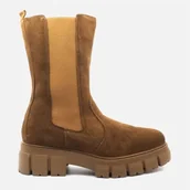 Botki damskie - Trapery damskie wysokie Imac 258281 7102/017 41 26.5 cm Brązowe (2582810410364). Buty za kostkę damskie - miniaturka - grafika 1