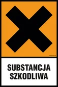 Systemy ekspozycyjne i znaki informacyjne - LB002 SUBSTANCJA SZKODLIWA, FN - FOLIA SAMOPRZYLEPNA; (250X375MM) - miniaturka - grafika 1