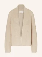 Swetry damskie - Marc O'polo Dzianinowe Wdzianko beige - miniaturka - grafika 1