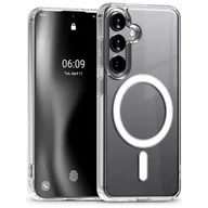 Etui i futerały do telefonów - Etui MERCURY Jelhard MagSafe do Samsung Galaxy S25+ Przezroczysty - miniaturka - grafika 1