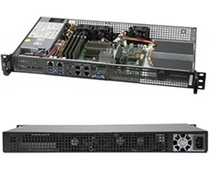 Supermicro 5019A-FN5T serwer Rack (1U) Intel Atom® DDR4-SDRAM 200 W SYS-5019A-FN5T - Serwery - miniaturka - grafika 1