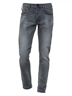 Spodnie męskie - True Religion Dżinsy "Marco" - Tapered fit - w kolorze szarym - grafika 1